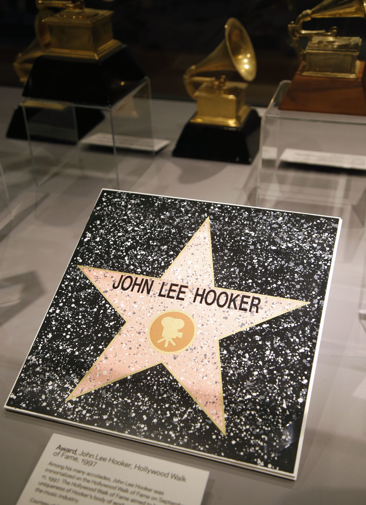 John Lee Hooker exhibit at Woody Guthrie Center